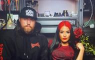 Zelina With Her Husband